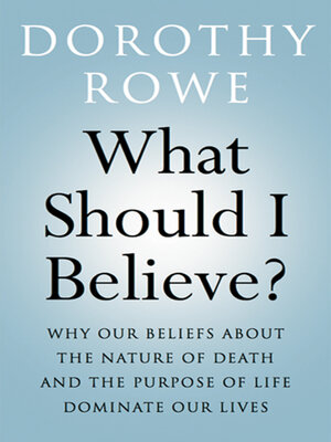 cover image of What Should I Believe?